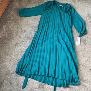 Nanette Lepore Pleated Dress SIZE 12